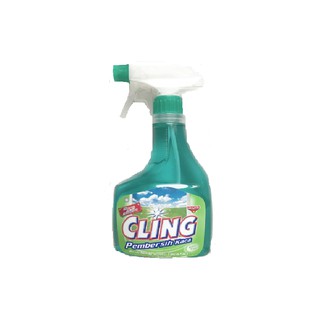 CLING PEMBERSIH KACA BOTOL HIJAU 425ML