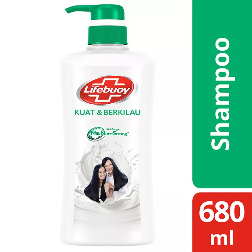 Lifebuoy shampoo hijau 680ml