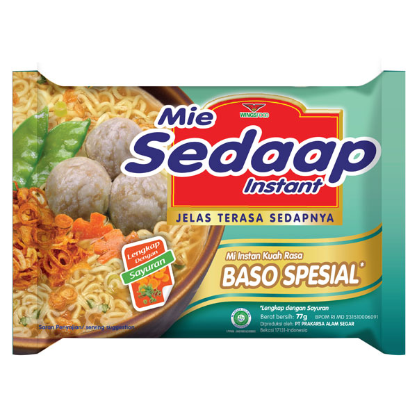 SEDAAP MIE RASA BASO SPECIAL 77G
