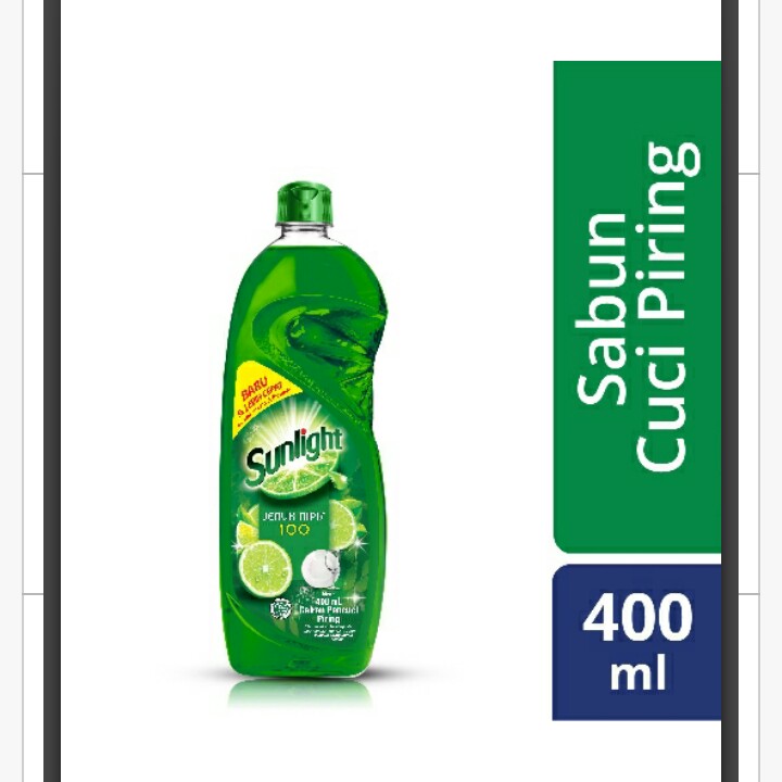 Sunlight Jeruk Nipis Kemasan Botol 400ML